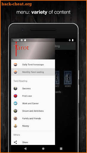Daily Tarot Cards Reading screenshot