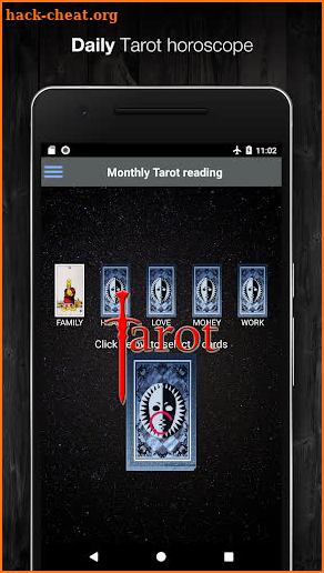 Daily Tarot Cards Reading screenshot