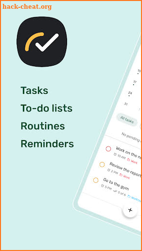 Daily Tasks: To Do & Routines screenshot