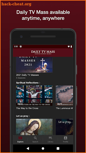Daily TV Mass screenshot