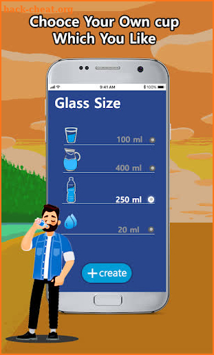 Daily Water Reminder Tracker: Alarm to Drink Water screenshot