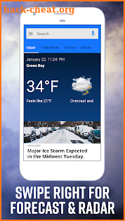 Daily Weather Home - Radar & Forecast Launcher screenshot