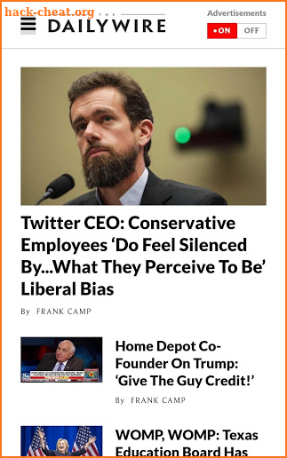 Daily Wire News screenshot