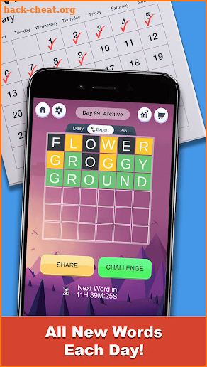 Daily Word Puzzle screenshot