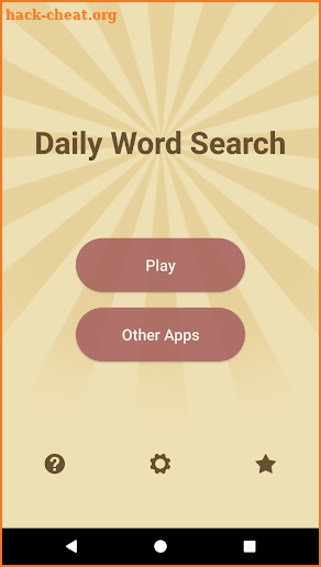 Daily Word Search screenshot