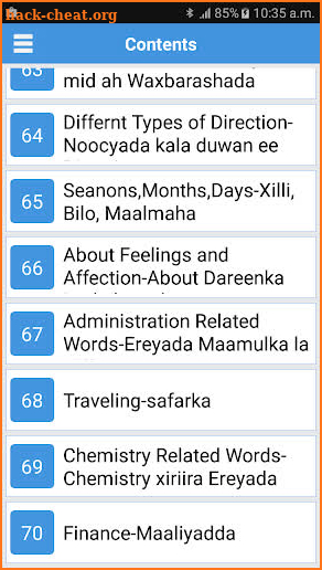 Daily Words English to Somali screenshot