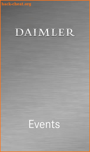 Daimler Event App screenshot
