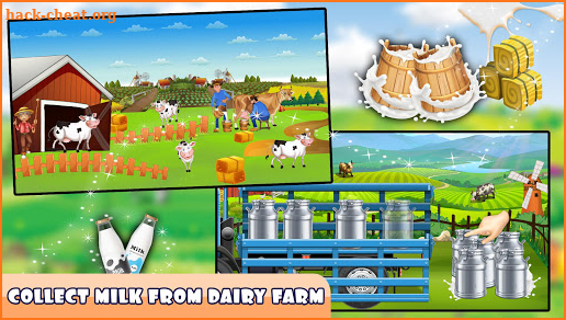 Dairy Farm Milk Factory: Cow Milking & Farming screenshot