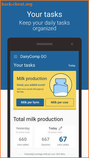 DairyComp GO - Dairy Management Software screenshot