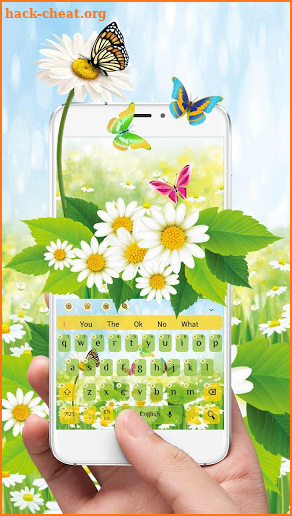 Daisiy Flower Keyboard screenshot