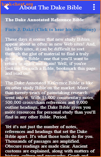 Dake Bible Publisher screenshot