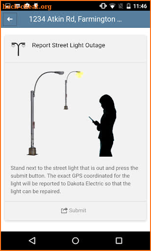 Dakota Electric Association screenshot