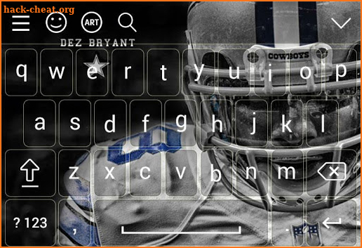 Dalas Cowboys keyboard HD screenshot