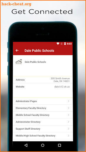 Dale Public Schools screenshot