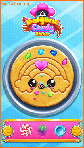 Dalgona Candy Honeycomb Cookie screenshot
