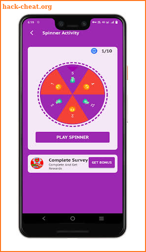 Daliy Taka-To Spin Scratch Win screenshot