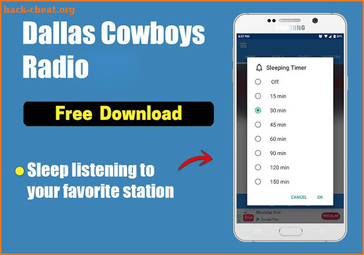 Dallas Cowboys Radio Station screenshot
