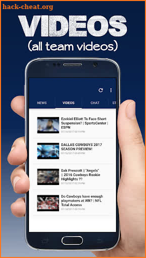 Dallas Football screenshot