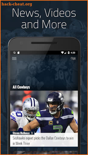 Dallas Football - Cowboys News screenshot