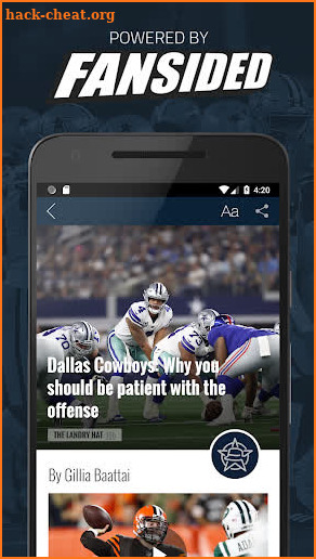 Dallas Football - Cowboys News screenshot