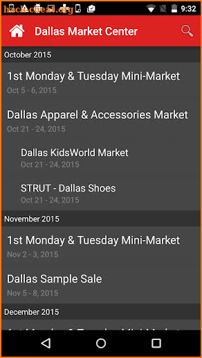 Dallas Market Center screenshot