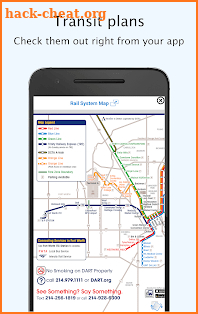 Dallas Transit: Offline DART TRE departures & maps screenshot