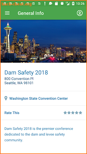 Dam Safety 2018 screenshot