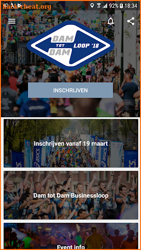 Dam tot Damloop 2018 screenshot