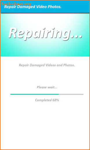 Damaged Video Repair - VideoFix Tools screenshot