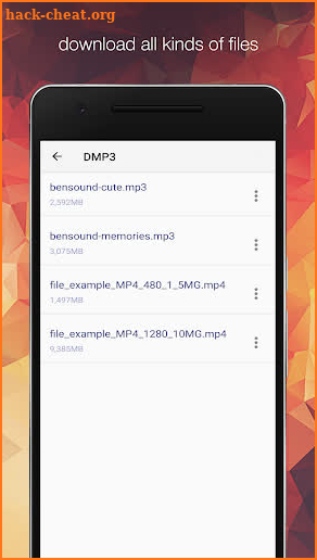 Dame MP3 Pro - Free web browser screenshot