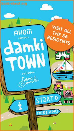 Damki Town – Animal Coloring Book App for Kids screenshot