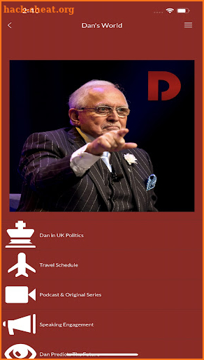 Dan Pena App screenshot