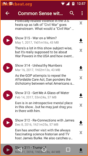 DanCarlin Podcast screenshot