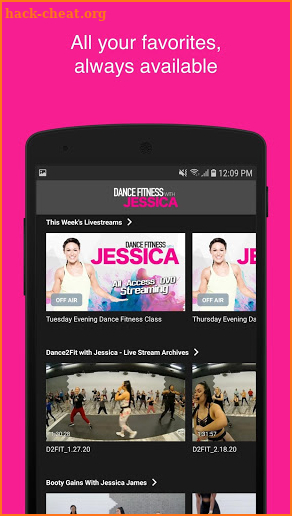 Dance Fitness with Jessica screenshot