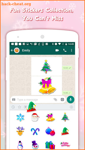 Dance for Christmas Sticker for Whatsapp screenshot