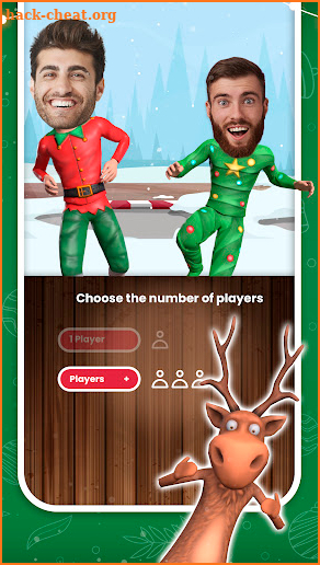 Dance with your face Christmas screenshot