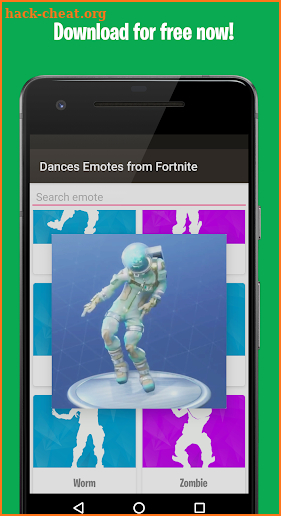 Dances & Emotes screenshot