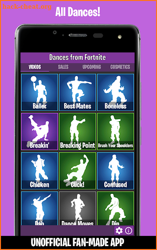 Dances from Fortnite (Ad-Free) screenshot