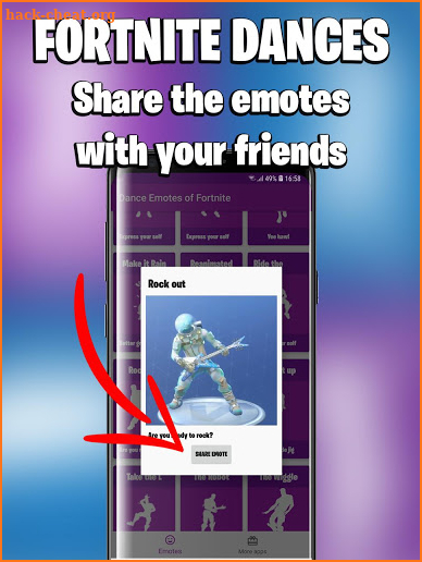 Dances from Fortnite (Fortnite Emotes) screenshot