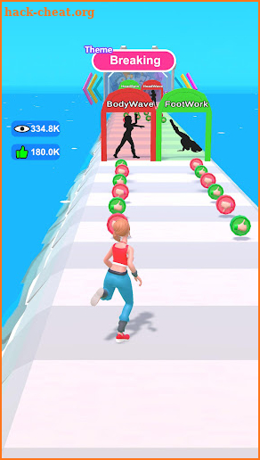 Dancing Battle Run 3D ! screenshot