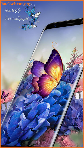 Dancing Butterfly Wallpaper screenshot