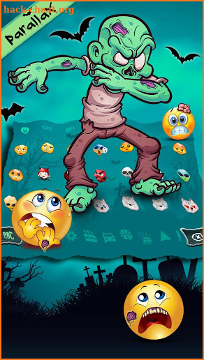 Dancing Zombie Skull Keyboard screenshot
