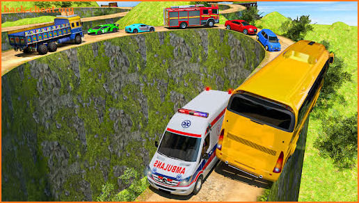 Dangerous Bus Driving Bus Game screenshot