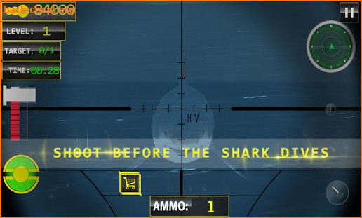 Dangerous Funny Shark Sniper Hunting Shooting Pro screenshot