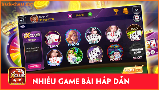 Danh Bai - Game Bai Online screenshot