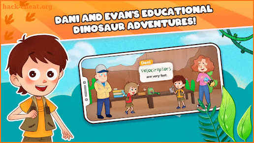 Dani and Evan: Dinosaur books screenshot
