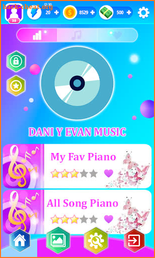 Dani y Evan Piano Tiles screenshot