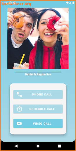Daniel & Regina Fake Call screenshot