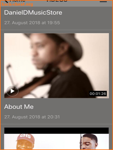 DanielDMusic screenshot