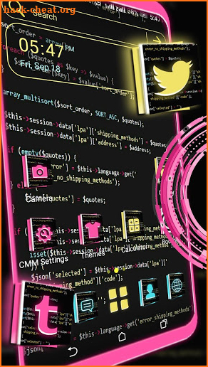 Dark Coding Theme screenshot